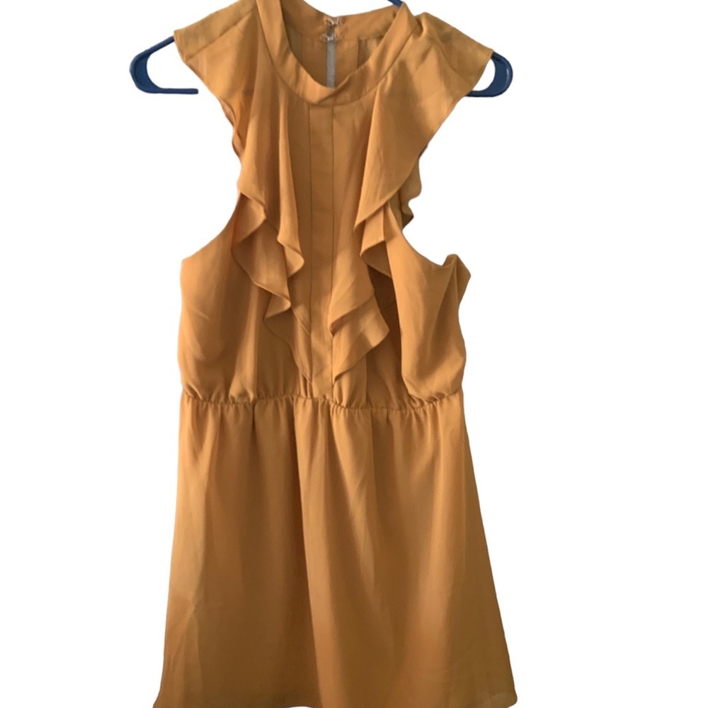 BCBG Generation Gold Dress Size Large